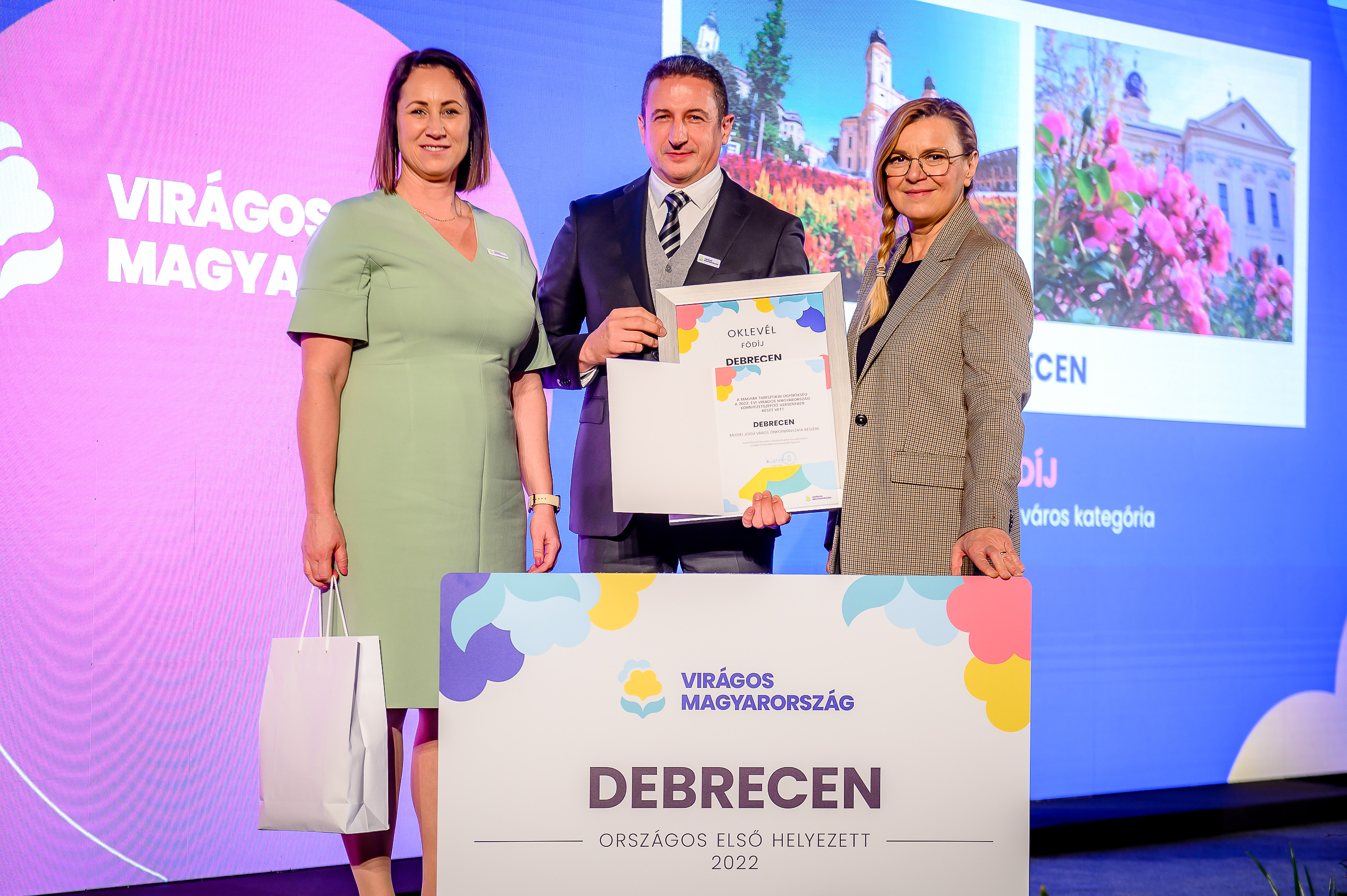 Debrecen, Makó, Zalakaros és Gyugy a legvirágosabb települések